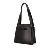 Chanel Vintage handbag in black leather - 00pp thumbnail