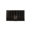 Chanel Vintage pouch in black leather - 360 thumbnail