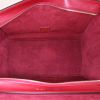 Celine Trapeze medium model handbag in red leather - Detail D3 thumbnail