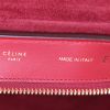 Celine Trapeze medium model handbag in red leather - Detail D4 thumbnail