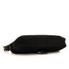 Fendi Baguette handbag in black canvas and black leather - Detail D4 thumbnail