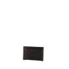 Cartera para tarjetas Chanel en cuero granulado negro - 00pp thumbnail