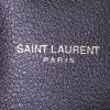 Shopping bag Saint Laurent Shopping in pelle nera - Detail D4 thumbnail