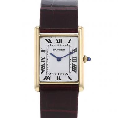 Montre Cartier Tank en or jaune Ref :  55634 Vers  1970
