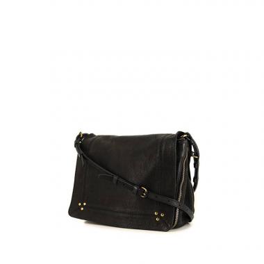 Bolso bandolera Jerome Dreyfuss Igor en cuero azul marino