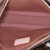 Bolsito de mano Louis Vuitton Multi-Pochette Accessoires en lona Monogram marrón y cuero natural - Detail D3 thumbnail