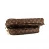 Pochette Louis Vuitton Multi-Pochette Accessoires in tela monogram marrone e pelle naturale - Detail D5 thumbnail
