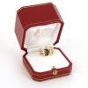 Open Cartier C de Cartier ring in 3 golds - Detail D2 thumbnail