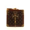 Beauty Louis Vuitton Vanity in tela monogram marrone e pelle marrone - 360 thumbnail