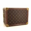 Louis Vuitton Vanity vanity case in brown monogram canvas and brown leather - Detail D5 thumbnail