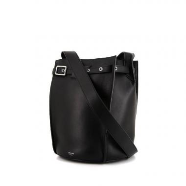 Sac bandoulière Celine Big Bag en cuir noir