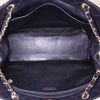 Chanel handbag in black quilted jersey - Detail D3 thumbnail