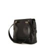 Chanel Vintage handbag in black grained leather - 00pp thumbnail