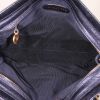 Bolso de mano Chanel Vintage en cuero granulado negro - Detail D2 thumbnail