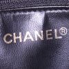 Shopping bag Chanel in pelle martellata nera - Detail D3 thumbnail