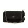 Chanel Timeless handbag in black quilted leather - 360 thumbnail
