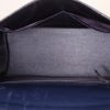 Bolso de mano Hermes Kelly 28 cm en cuero box azul marino - Detail D3 thumbnail