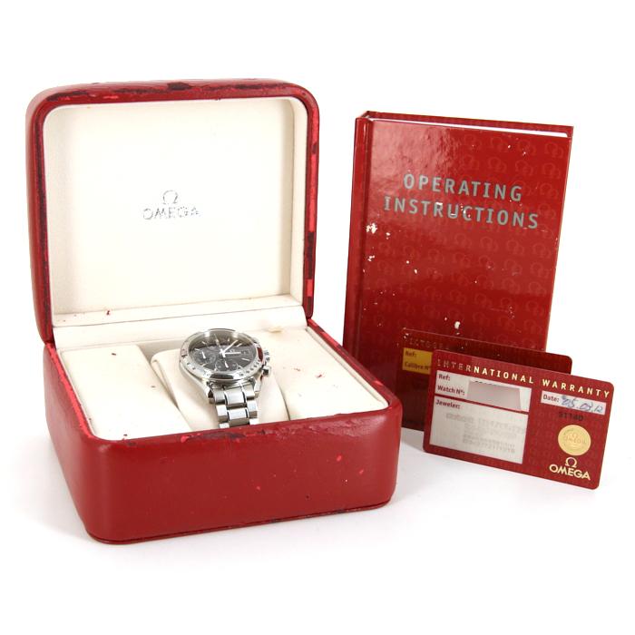 Omega Speedmaster watch in stainless steel Ref:  178