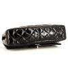 Chanel 2.55 handbag in black patent quilted leather - Detail D5 thumbnail