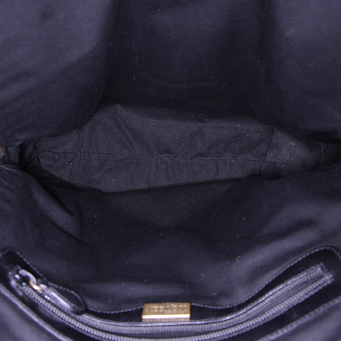 Alexander McQueen handbag in black leather - Detail D2