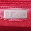 Bolso de mano Alexander McQueen en cuero rojo - Detail D3 thumbnail