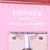 Hermes Kelly 25 cm handbag in Rose Confetti epsom leather - Detail D4 thumbnail