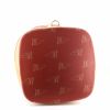 Louis Vuitton America's Cup travel bag in red logo canvas and natural leather - Detail D5 thumbnail