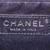 Bolso de mano Chanel Timeless en tweed negro, rojo y blanco y lona negra - Detail D4 thumbnail