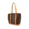 Louis Vuitton Babylone handbag in brown monogram canvas and natural leather - 00pp thumbnail