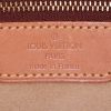 Bolso de mano Louis Vuitton Babylone en lona Monogram marrón y cuero natural - Detail D3 thumbnail