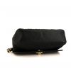 Chanel shoulder bag in black satin - Detail D4 thumbnail
