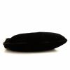 Bolso de mano Yves Saint Laurent Mombasa en terciopelo negro - Detail D4 thumbnail