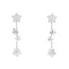 Fred Lucifer pendants earrings in white gold and diamonds - 00pp thumbnail