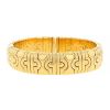 Hald-rigid opening Bulgari Parentesi large model bracelet in yellow gold - 00pp thumbnail