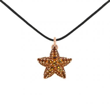 Pendentif Pomellato Sirène en or jaune et citrine