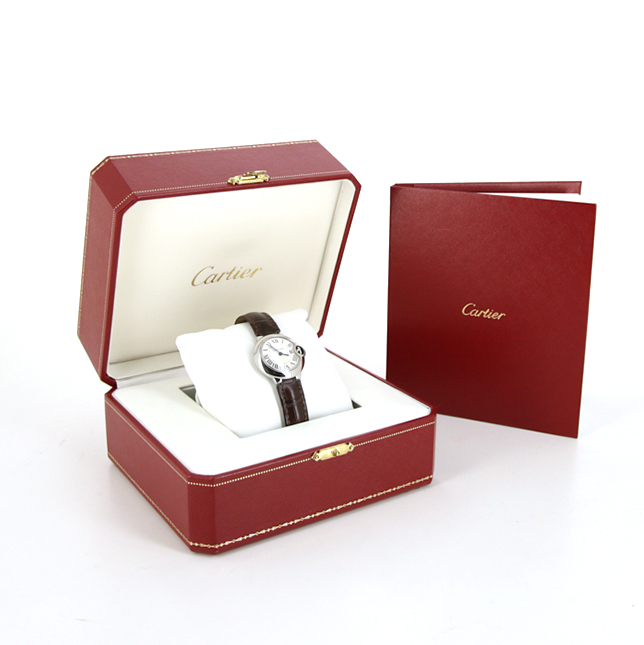 Cartier Ballon Bleu De Cartier watch in stainless steel Ref:  3009 Circa  2014 - Detail D2