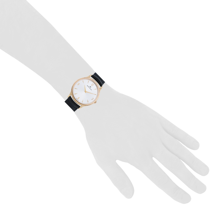 Jaeger Lecoultre Master Ultra Thin watch in pink gold Ref: 145.2.79 Circa 2004 - Detail D1