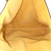 Shopping bag Hermes Double Sens in pelle Swift gold e camoscio giallo - Detail D2 thumbnail