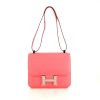 Hermes Constance shoulder bag in azalea pink Evercolor calfskin - 360 thumbnail