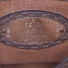 Fendi Selleria handbag in silver leather - Detail D3 thumbnail