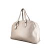 Fendi Selleria weekend bag in silver leather - 00pp thumbnail