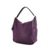 Yves Saint Laurent Multy handbag in purple leather - 00pp thumbnail