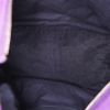 Bolso de mano Yves Saint Laurent Multy en cuero violeta - Detail D2 thumbnail