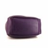 Yves Saint Laurent Multy handbag in purple leather - Detail D4 thumbnail