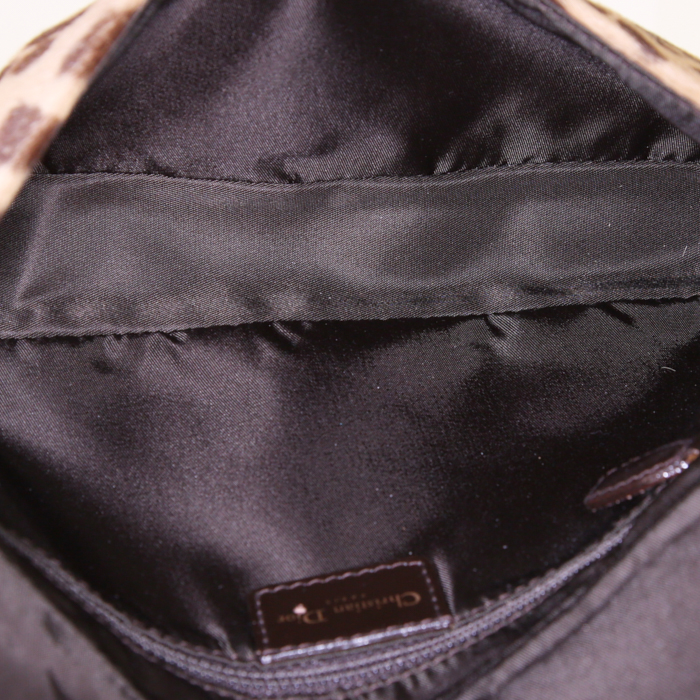Dior Dior Malice handbag in beige foal - Detail D2
