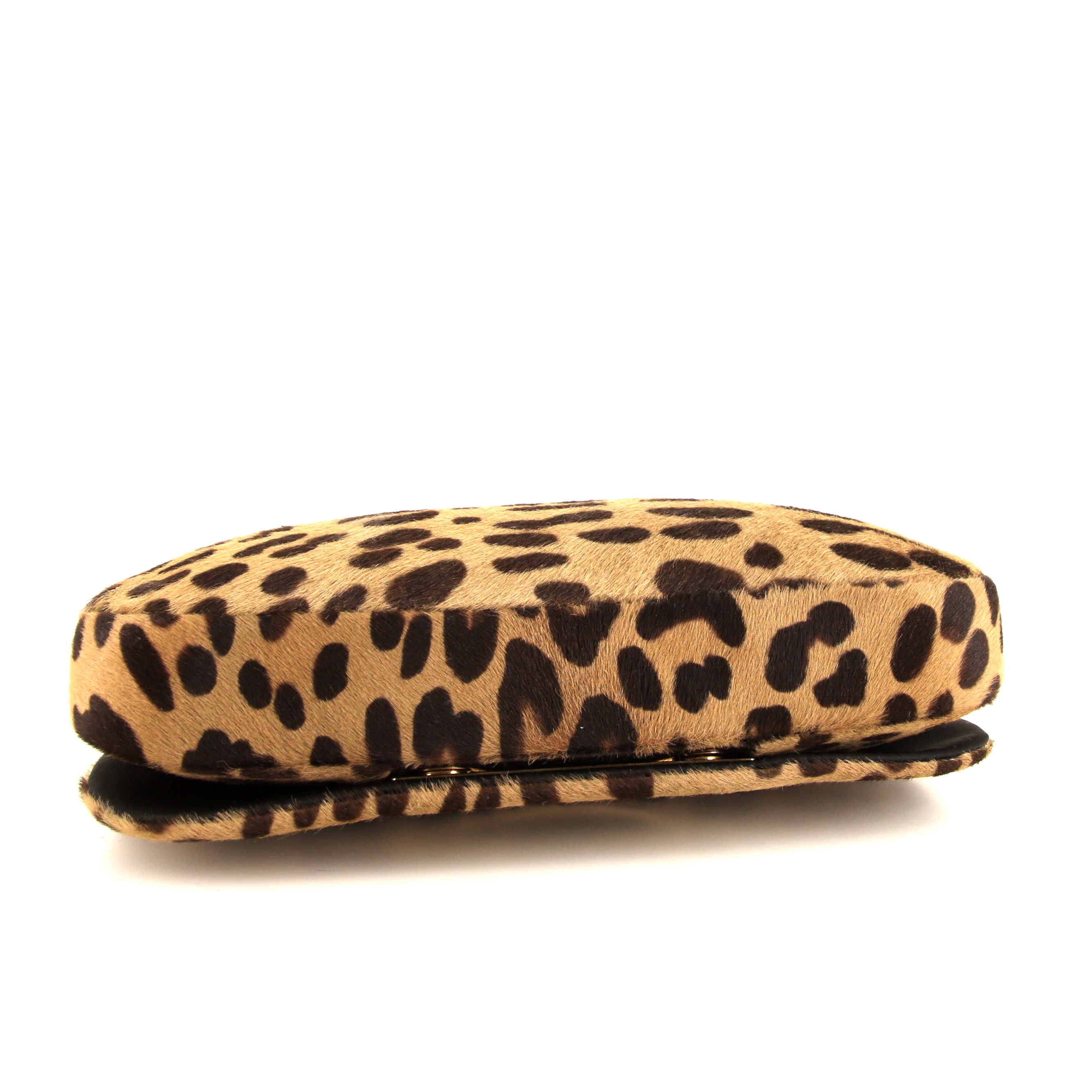 Borsa Dior Dior Malice in puledro beige con stampa leopardata - Detail D4