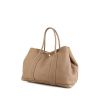 Hermes Garden shopping bag in etoupe leather - 00pp thumbnail