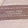 Hermes Garden shopping bag in etoupe leather - Detail D3 thumbnail