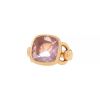 Half-articulated Poiray Indrani large model ring in pink gold and quartz - 00pp thumbnail