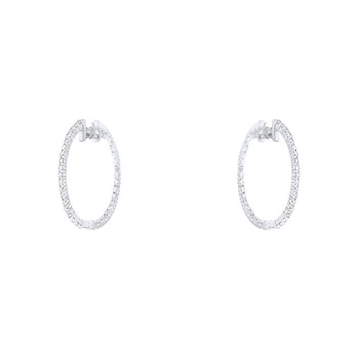 Orecchini A Cerchio Esagonali Con Stella In Argento 925 E Moissanite - Gioielli Vintage Trendy A Goccia - Idea Regalo Di Alta Qualità